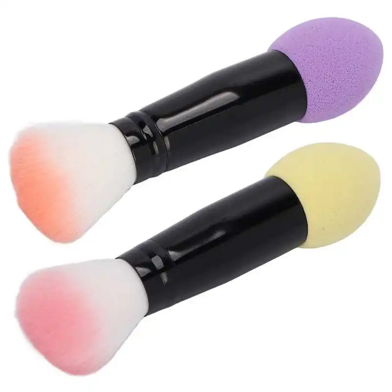 

Face Blush Brush Multifunctional Double Headed Makeup Brush for Girls for Travel