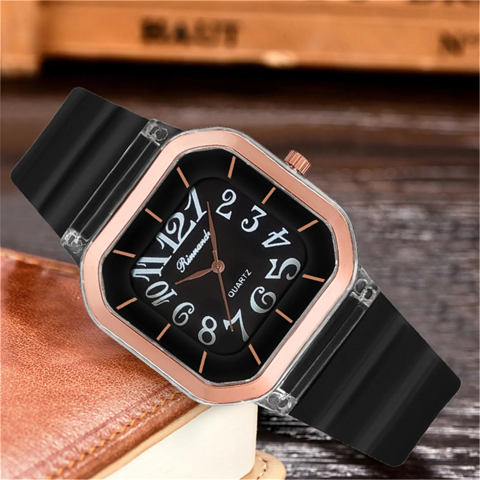 Часы для пар спортивные силиконовые часы модные трендовые учеников средней