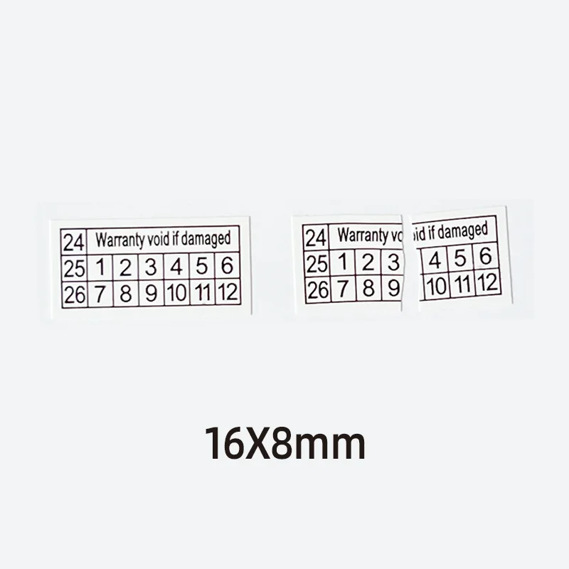 

Набор этикеток ZHOUYAN 200 шт., 24/25/26 года, красный/синий/черный, 16x8 мм