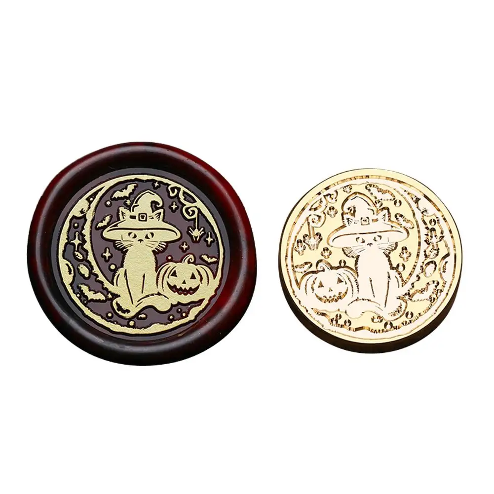 Хэллоуин серии сургучная печать тыквенный фонарь призрак ведьма конверт