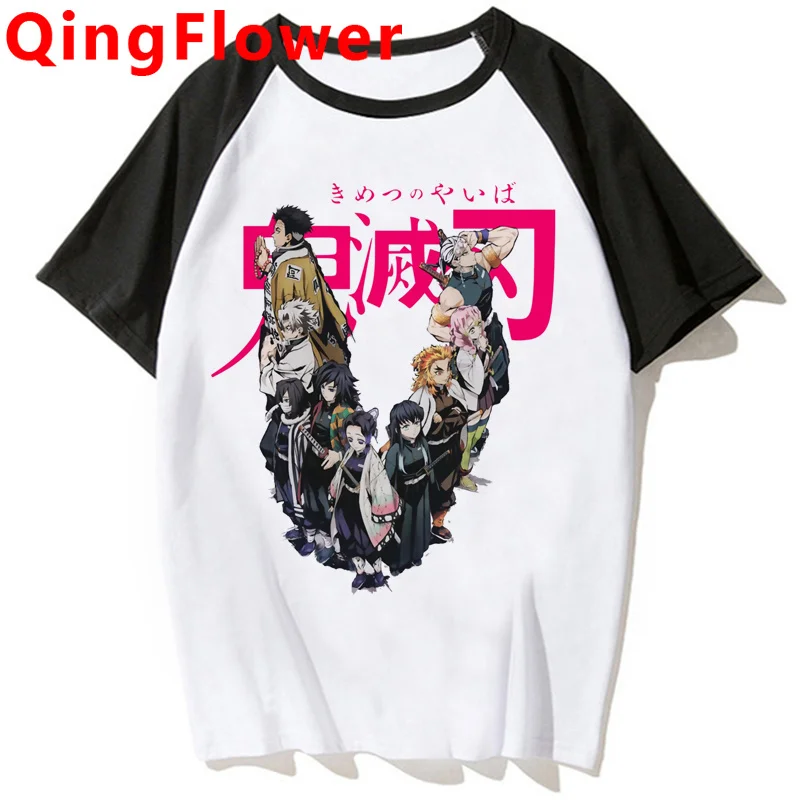 

Demon Slayer Zenitsu Kimetsu No Yaiba Inosuke tshirt men print streetwear harajuku kawaii top tees white t shirt
