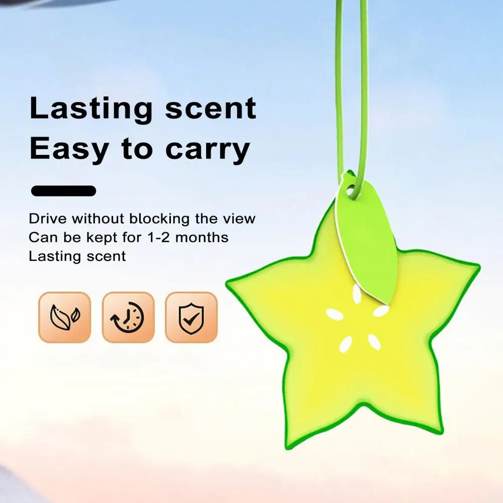 Разнообразные автомобильные ароматерапевтические планшеты в форме фруктов