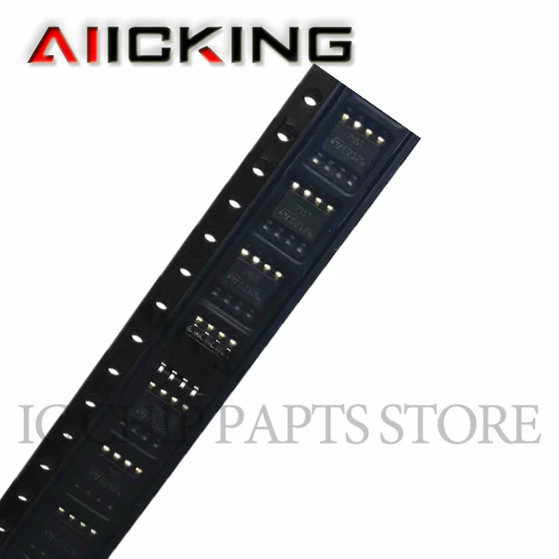 STM795TM6F 5/шт, SOIC-8, :795T ,STM795 серия 3,075 V 140 ms 3 V супервизор с переключателем батареи, оригинальная микросхема, в наличии