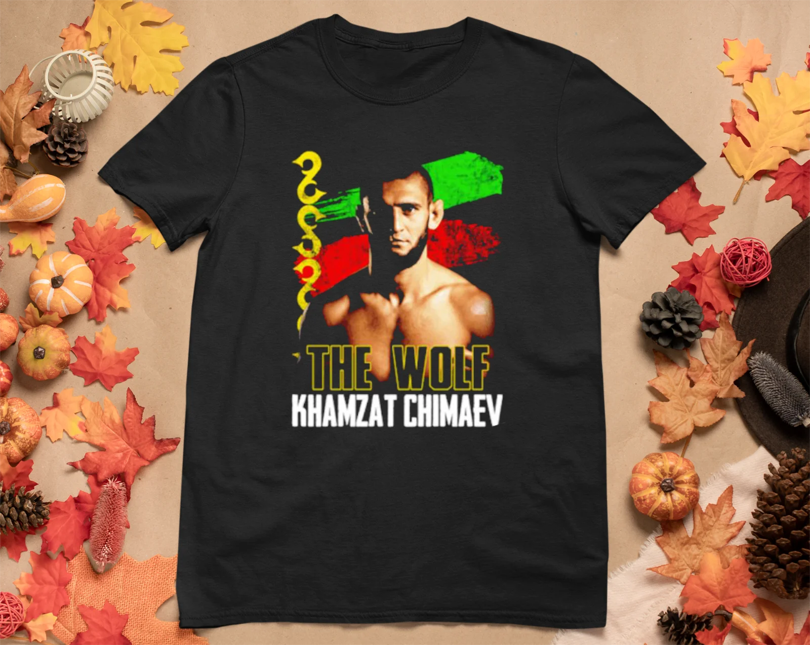 

Khamzat Chimaev Master T shirt Black Cotton Men