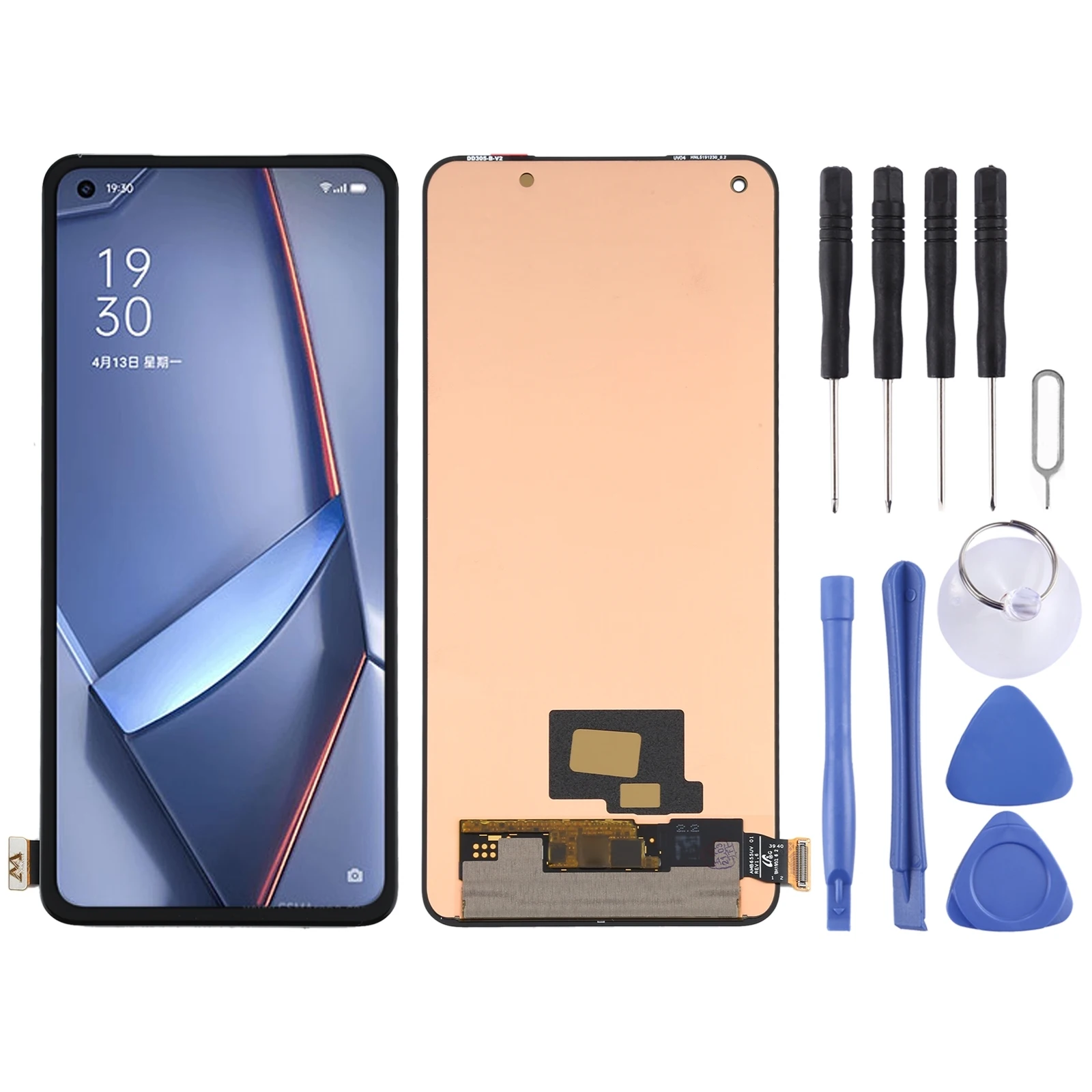 

Original AMOLED LCD Screen for OPPO Ace2 with Digitizer Full Assembly