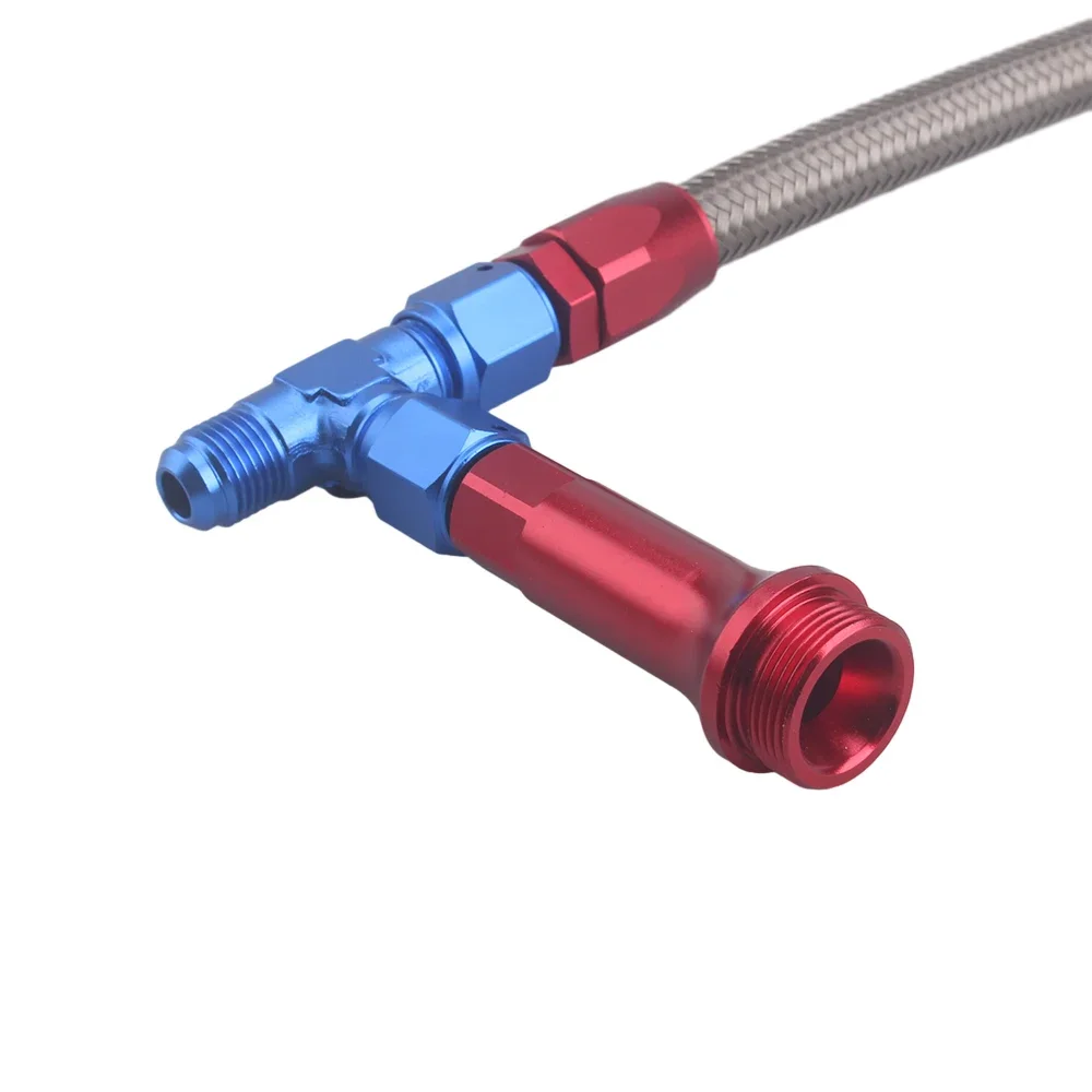 AN6 6AN двойная подача топливная линия для карбюратора Holley 4150 Carb из нержавеющей