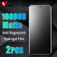 2pcs matte hydrogel film for xiaomi 12 12x 11i poco x4 m4 pro frosted screen protector redmi note 11 10t 10s pro max not glass