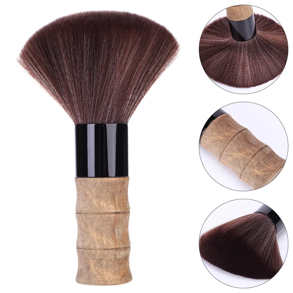 

Broken Hair Sweeping Brush Face Cleaning Hairbrush Wood Hair Cutting Hair Brush