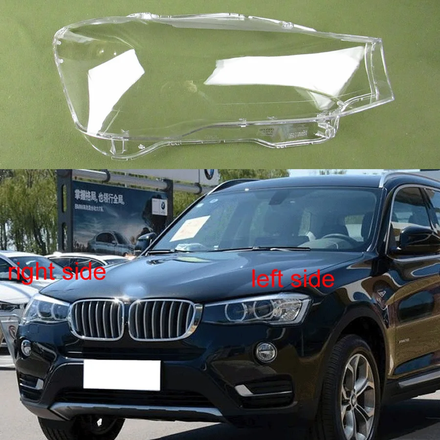 

For BMW X3 F25 X4 F26 2014 2015 2016 2017 Headlights Cover Shell Transparent Lens Lampshdade Headlamp Cover Lampshade Lamp Shade