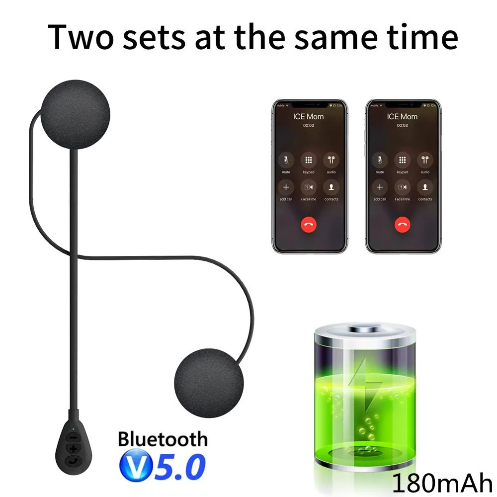 Фото Bluetooth-гарнитура для шлема с шумоподавлением №2