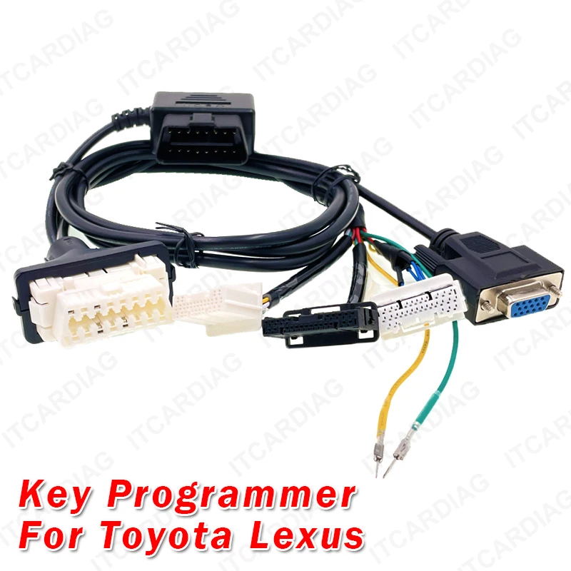 Кабель Toyo30 4A 8A BA 3 в 1 Разъем Smart Key 16-контактный OBD-кабель для OBDSTAR K518 Xhorse Tool Plus Toyota