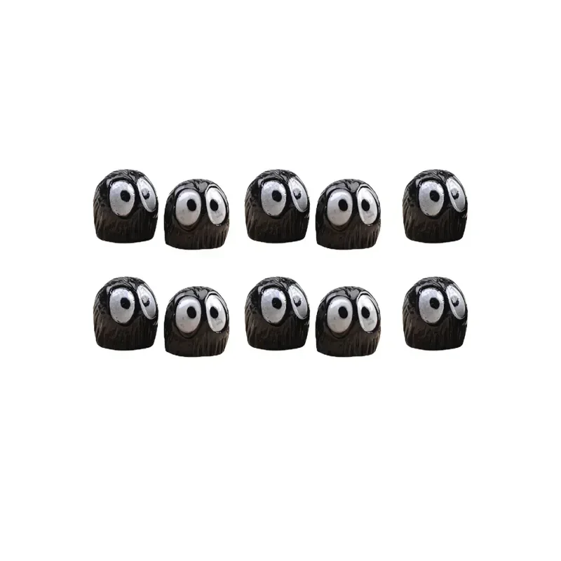 

5/10/20 шт. Милый Забавный черный эльф украшение интерьера автомобиля кавайное украшение для зеркала заднего вида в центральной консоли автомобильные аксессуары