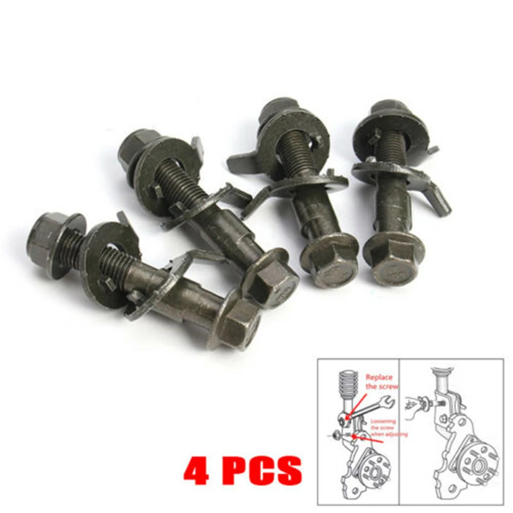 

Durable Eccentric Screw Alignment Camber Bolts Car Cam Bolts Double Gasket