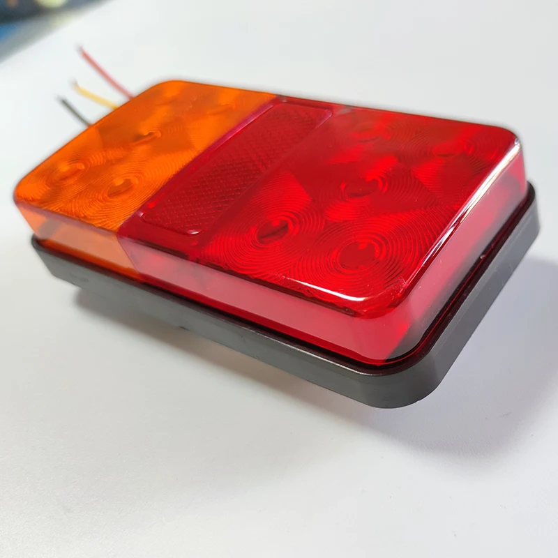 Фото 2PCS 12V 10LED Задние фары задние фары указатели поворотного сигнала стоп - огни автоприцеп автоприцеп №5