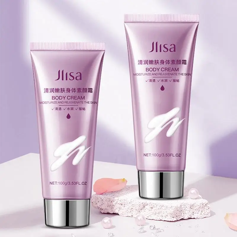 

100g Jlisa Body Lotion Moisturizing Cream Skin Bleaching Whitening Anti Aging Nourishing Smooth Brighten Color Beauty Skin Care