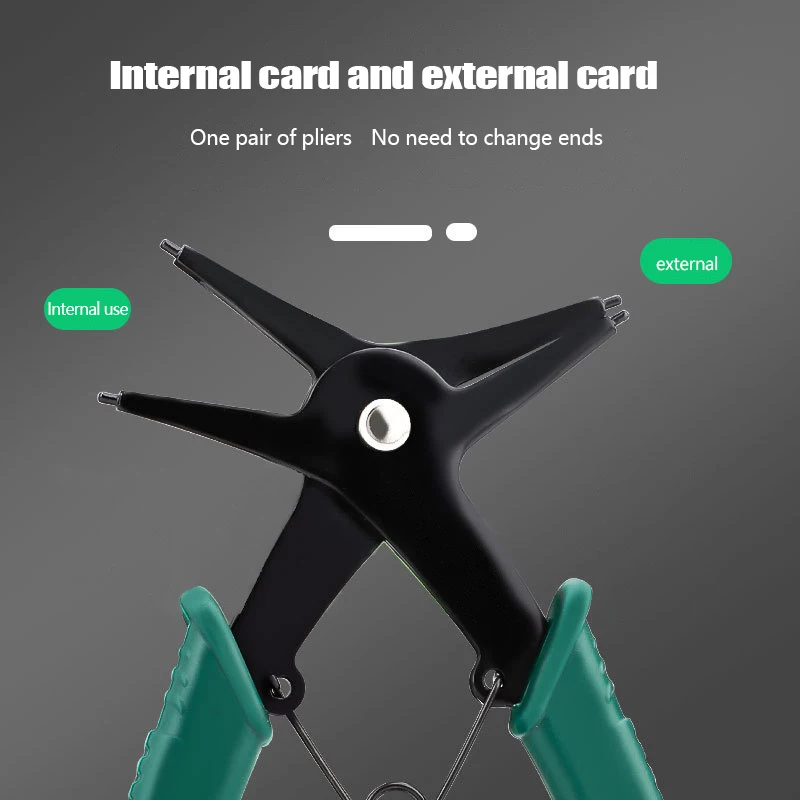 2 в 1 плоскогубцы для стопорных колец 4-сторонние многофункциональный