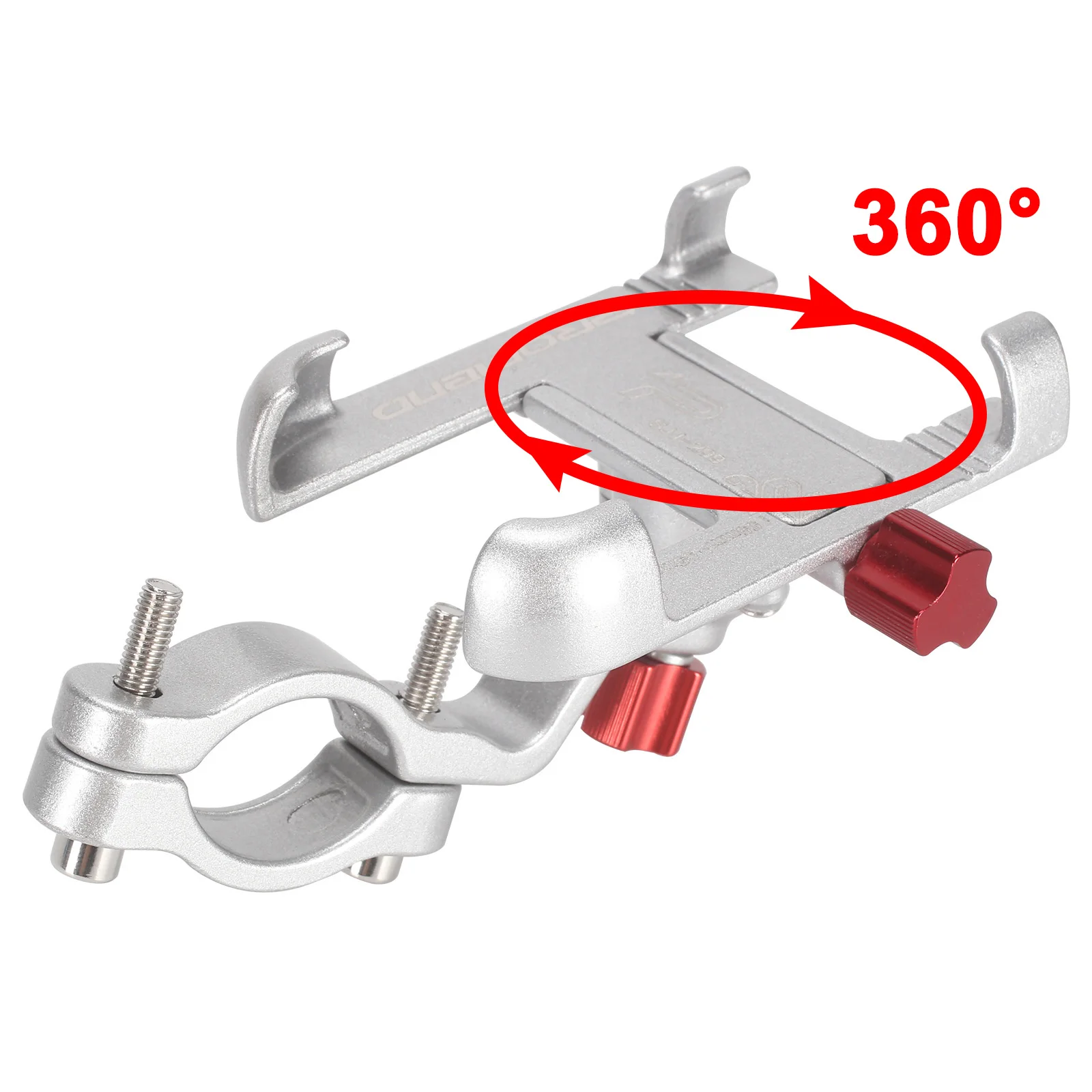 

360 Rotatable Bike Mobile Phone Holder Aluminum Adjustable Bicycle Holder Non-slip MTB Phone Mount Stand Cycling Bracket