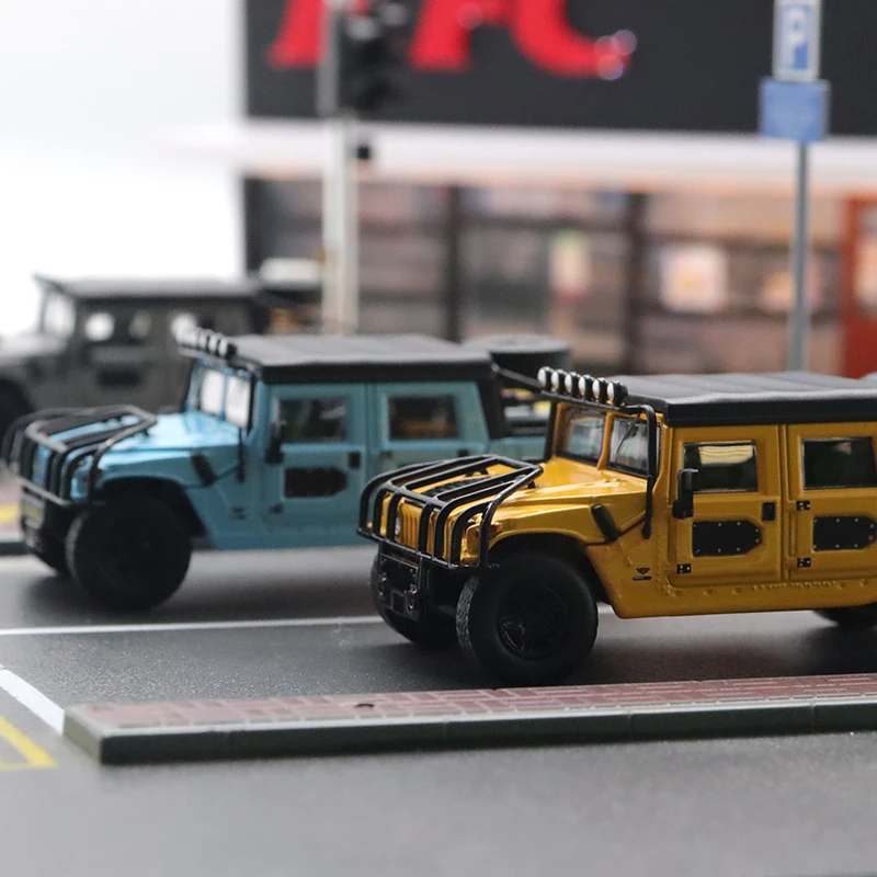 Модель автомобиля под давлением 1:64 H1 Pickup SUV Master