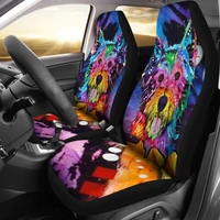 westie design car seat covers colorful backpack of 2 universal front seat protective cover