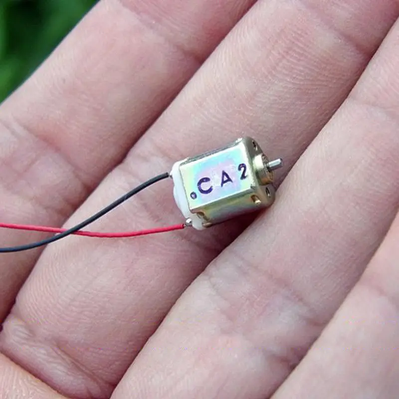 5 шт. мини 8 мм FK10B двигатель постоянного тока 3 в 44000 об/мин ультра-высокая скорость микро 1 мм Диаметр мини-двигатель короткий вал для хобби игрушка модель красота