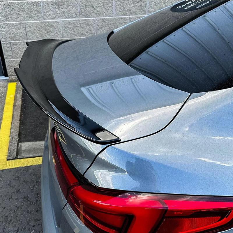 Спойлер Ducktail 2020 2021 2022 2023 2024 для BMW 2 серии F44 4 Door Gran Coupe Gloss Black PSM Style