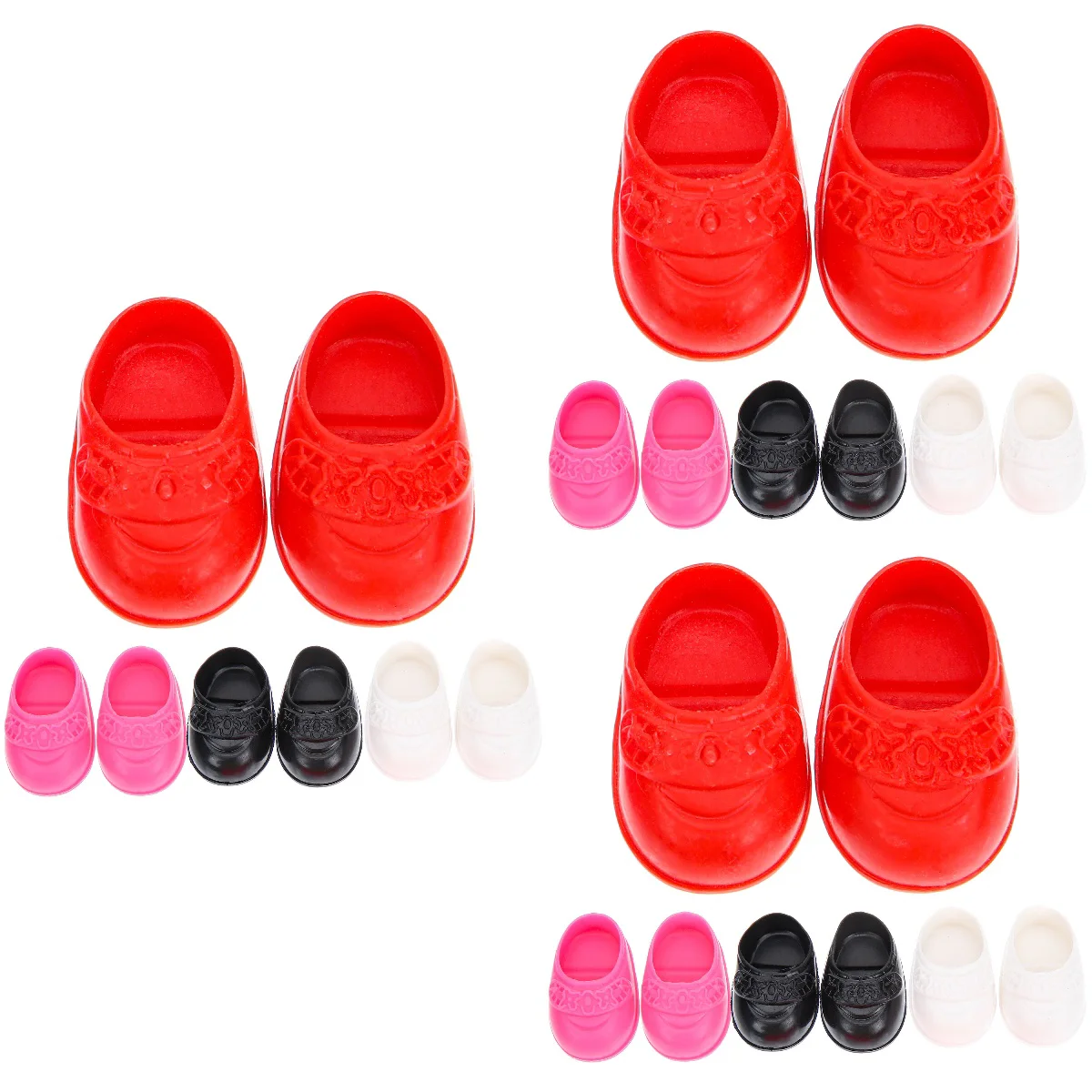 

Flat Shoes Children Mini Toy Miniature Playset Accessories Adornment Ornaments Fingerboard Exquisite Models Trendy