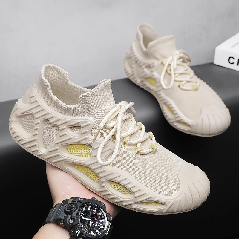 Men Running Shoes 2023 Comfortable Sport Shoes Men Trend Walking Shoes Men Sneakers Breathable Zapatillas