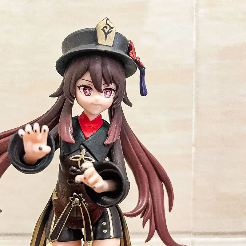 

GSF 19cm Game Genshin Impact HuTao Anime Figure Genshin Impact Klee Action Figure Cute Cartoon Collection Model Doll Toys