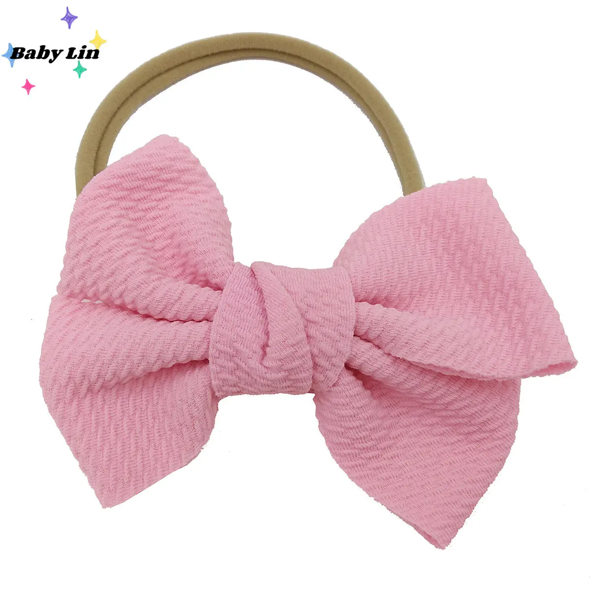 

Детская мягкая эластичная повязка на голову для новорожденных девочек, 1 шт.