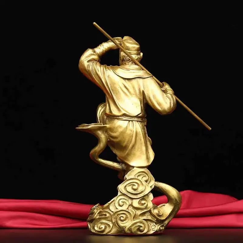 Tengyun Sun Xingzhe Gazes In The Distance Admiring Бронзовые статуи и украшения для домашнего декора