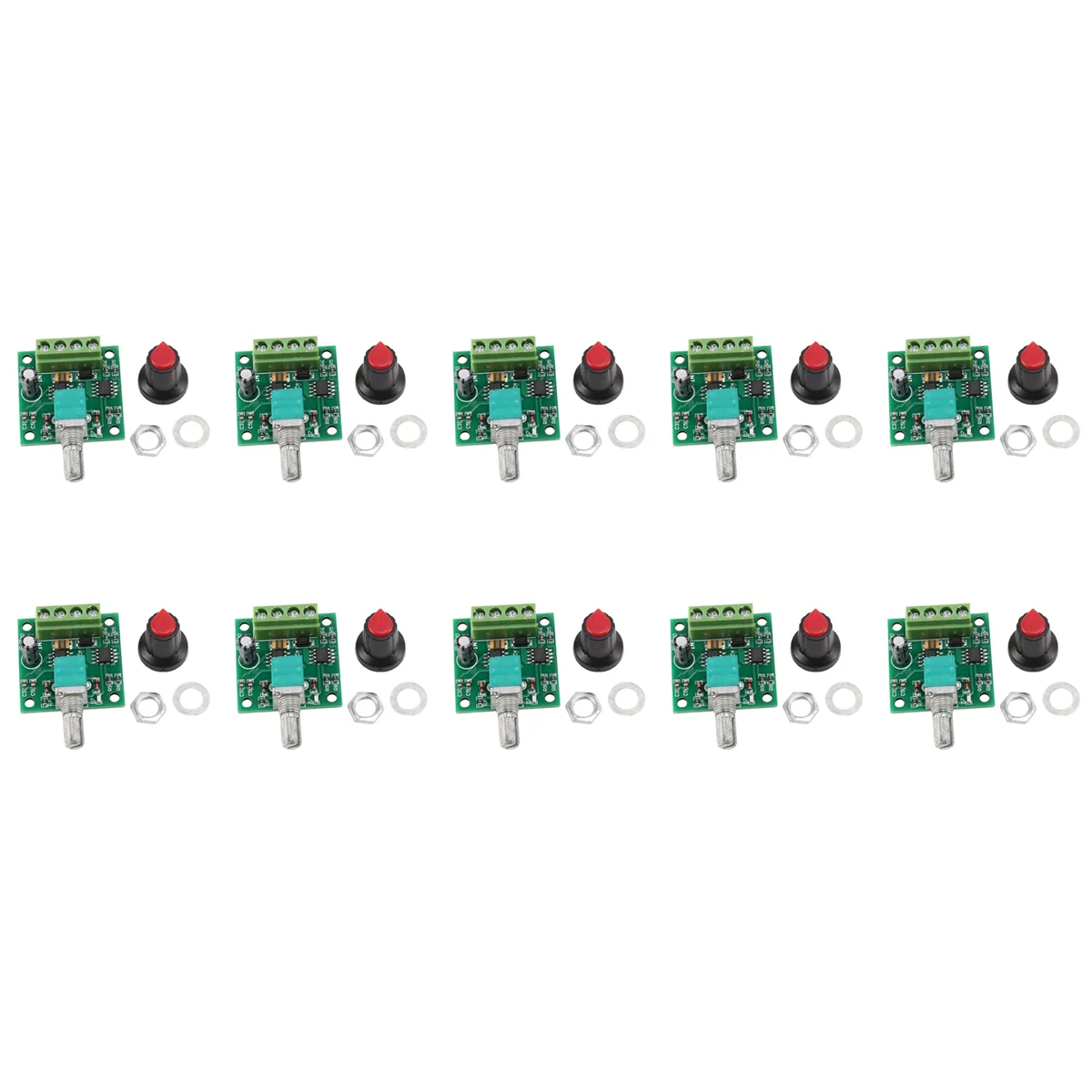 

10X DC 1.8V 3V 5V 6V 12V 2A Motor Speed Controller Controller Controller 30W PWM 1803B K7