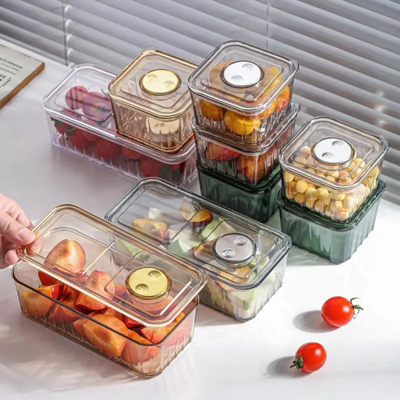 

Pp+ps Convenient Fresh-keeping Box For Freezing Safe And Non-toxic Food Storage Box Durable High Temperature Resistance 1pc