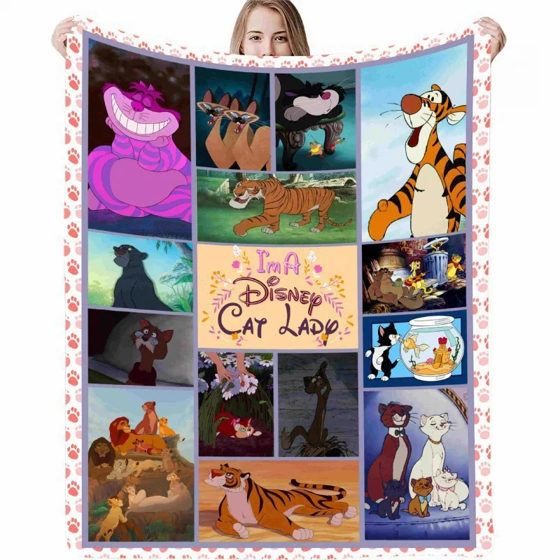 Одеяло с рисунком медведя Винни-Пуха теплое мягкое пушистое для детей и взрослых