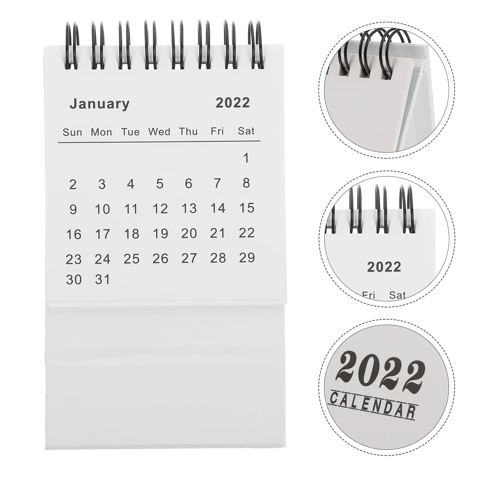 

Calendar Desk 2022 Planner Standing Mini Desktop Office Monthly Calendars Table Tabletop Daily Year Up Stand Schedule Paper Home