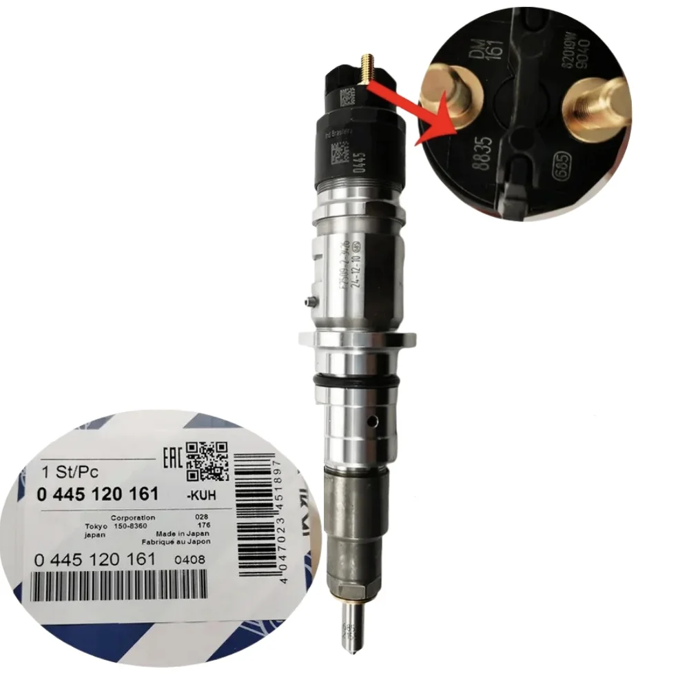 Новый инжектор Common Rail для впрыска топлива 0445120161 Для Bosch CUMMINS КАМАЗ ТЕМПСА