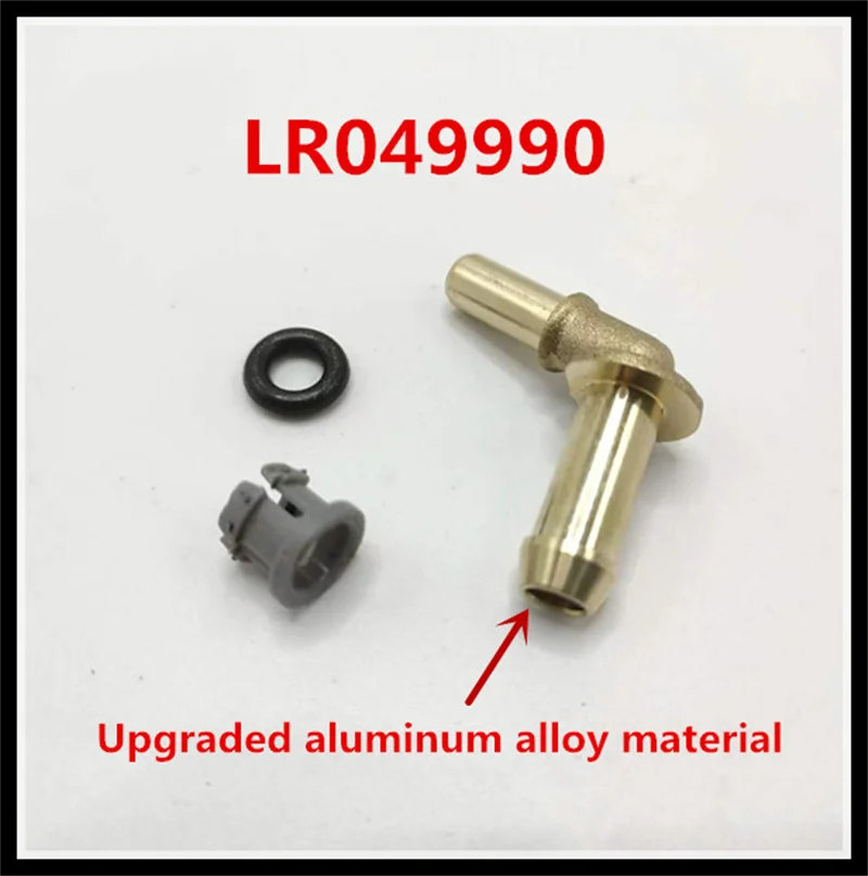 

LR049990 Thermostat Water Outlet Tube Hose Connector Kit For Land Rover Range Rover Sport Range Rover Velar 2017 Discovery 4
