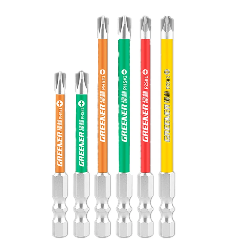 

GREENERY Eleven shaped S2 steel electrician screwdriver socket switch strong magnetic anti slip disassembly tool screwdriver