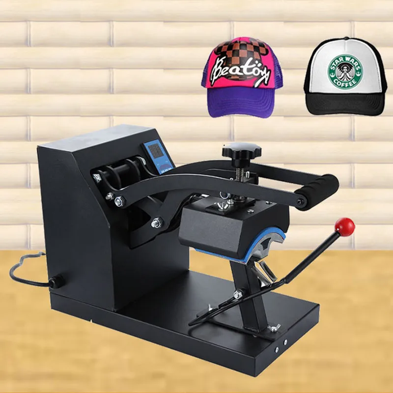 Cap Hat Heat Thermal Press Hat Sublimation Transfer Printer Machine Digital Display Clamshell for DIY