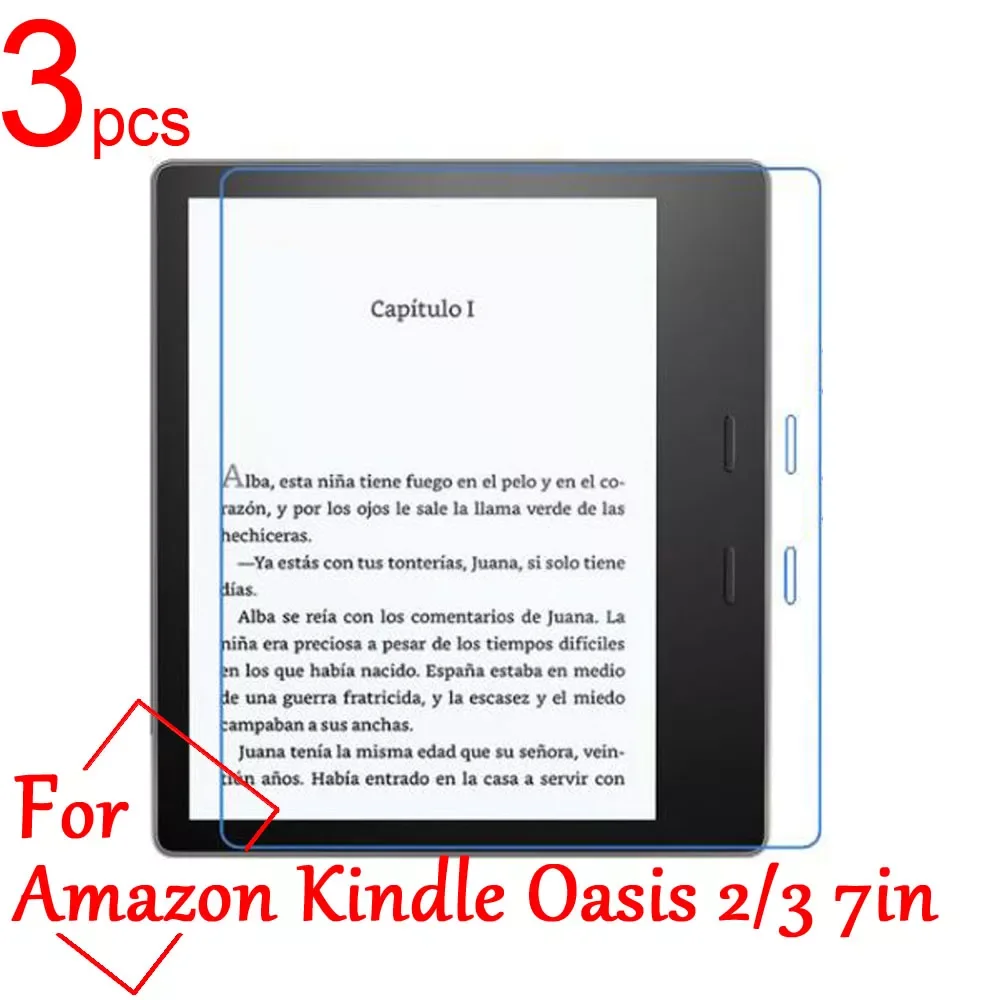 

3pcs/lot Ultra Clear/Matte/Nano anti-Explosion LCD Screen Protector Film Cover For Amazon Kindle Oasis 2/3 7in Protective Film