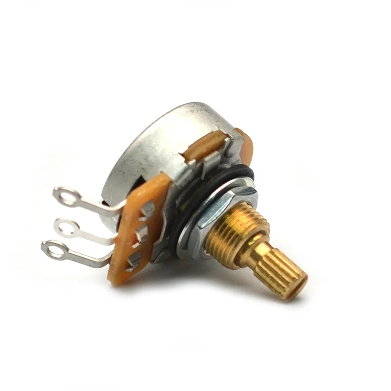 Банки для гитары из чистой латуни 2 шт. подставки Log A или Linear 250K/500K латунные