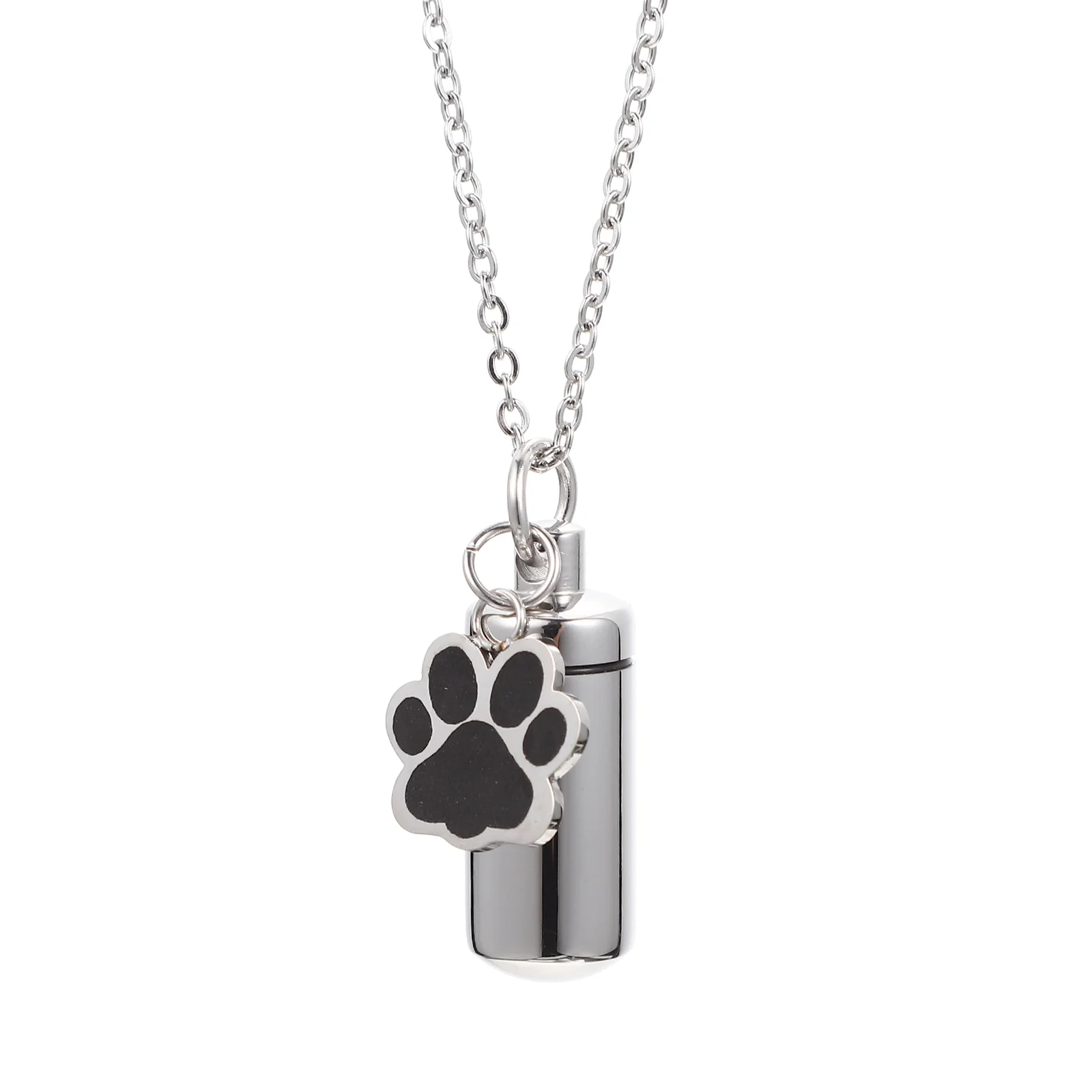 

Necklace Pet Urn Dog Cremation Jewelry Urns Pendant Necklaces Memorial Lockets Cat Keepsake Crystal Jar Pendants Locket Keychain