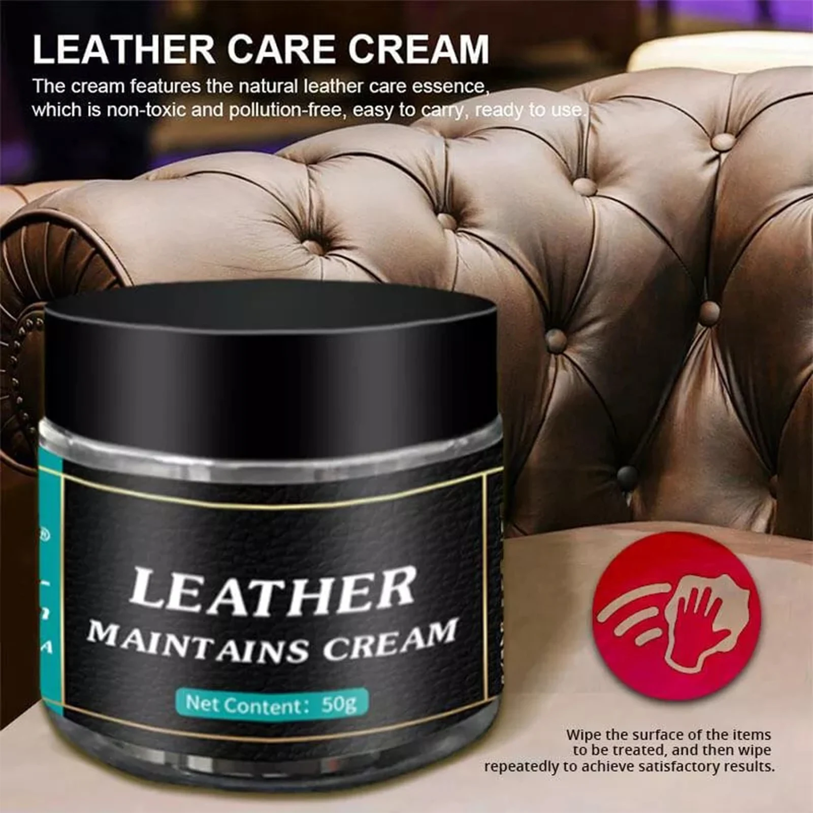 

Leather Maintenance Cream Scratch Repair Restore Faded Renew Leather Restorer Leather Repair Cream Leather Care Products