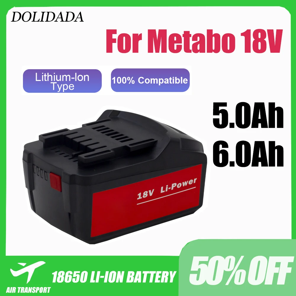 

Аккумуляторная батарея для Metabo, 18 в, 5,0-625592000 Ач