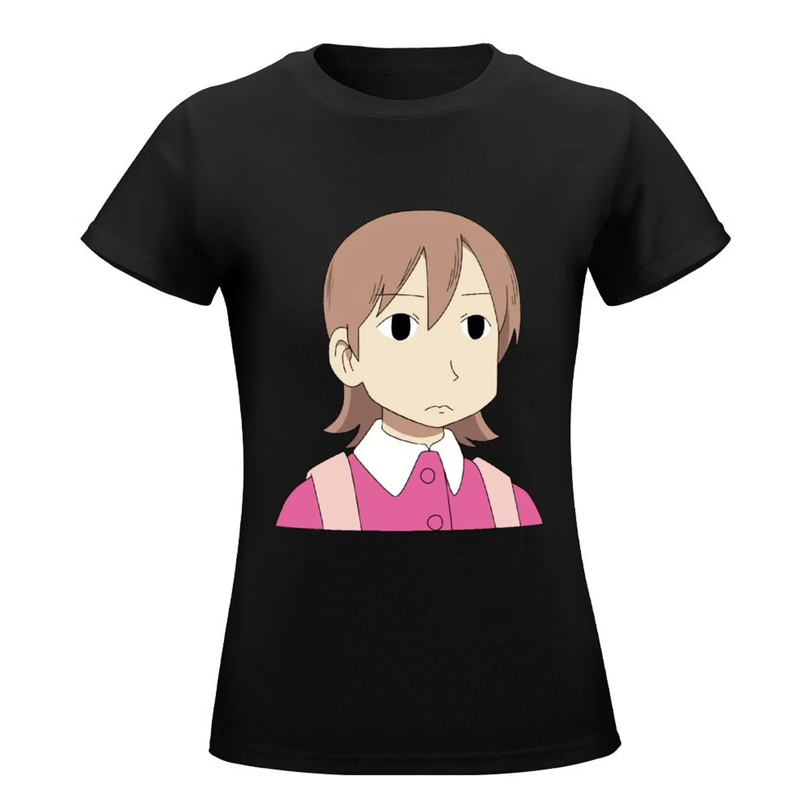 Футболка Nichijou | Aioi Yuuko летняя одежда рубашки футболки с графическим рисунком