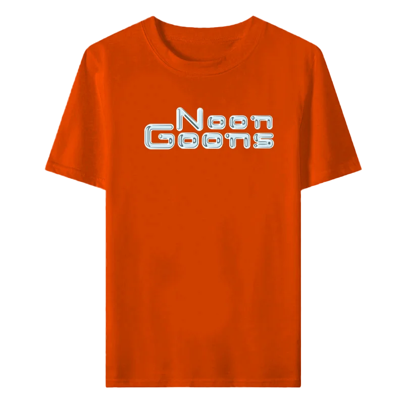 

NOON GOONS New Unisex letter printed fashionable round neck short sleeve all-match casual simple T-shirt