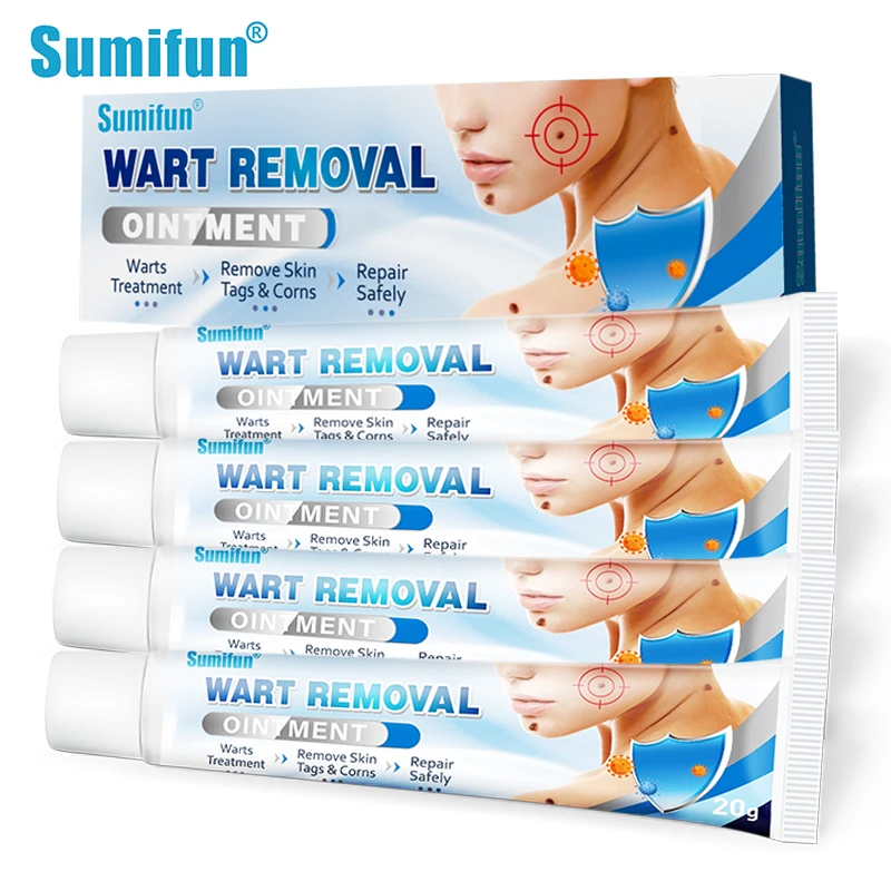 

2/3/4/5Pcs Warts Removal Cream Genital Wart Remover Men Skin Tags Treatment Ointment Face Mole Foot Verruca Herpes Beauty Health