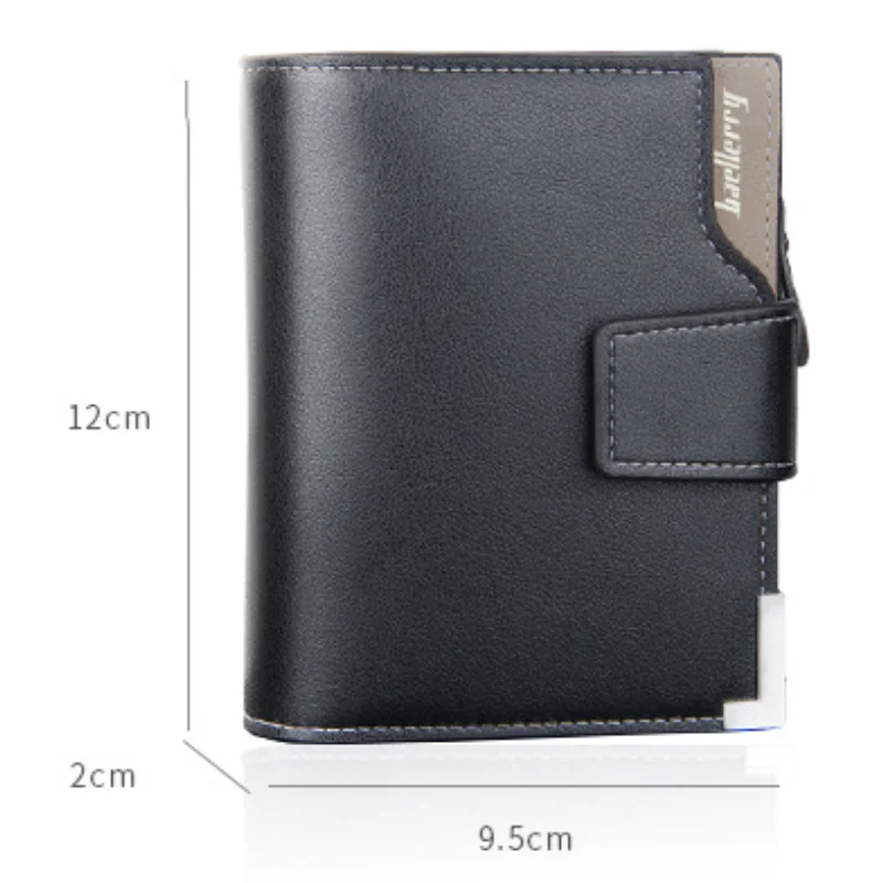 Baellerry Brand Wallet Men Leather Men Wallets Purse Short Male Clutch Leather Wallet Mens Money Bag Quality Guarantee Carteira images - 6