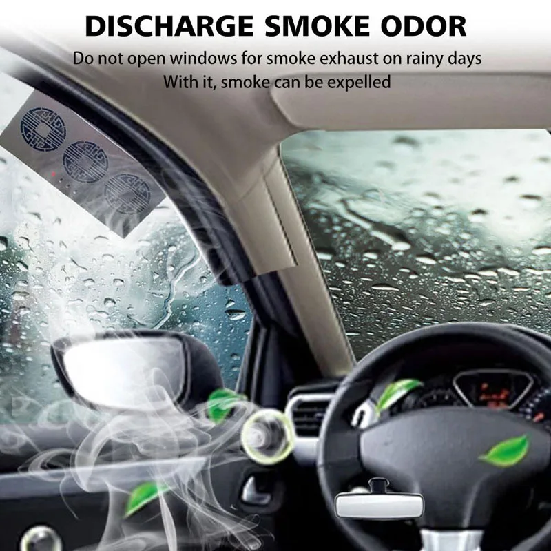 Летний автомобильный вентилятор на солнечной батарее вытяжной автомобильная