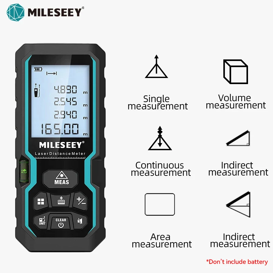 

Лазерный дальномер Mileseey X5/X6