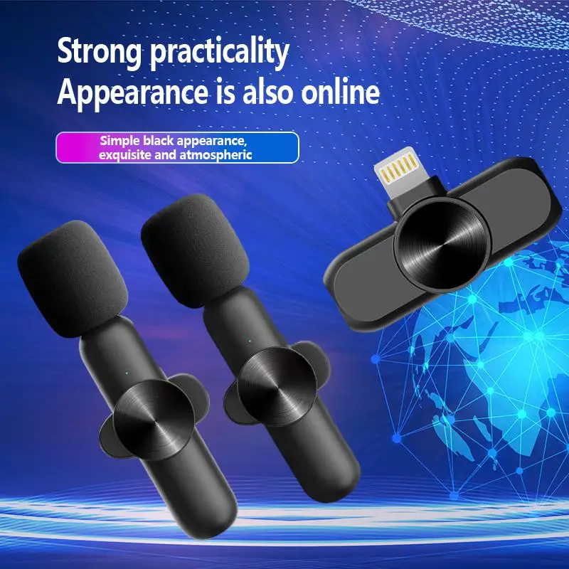 

Experience Unmatched Live Sound Quality with Our 24g Wireless Lapel Microphone - Featuring Advanced Noise Reduction Technology